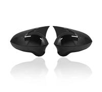 Boîtier Rétroviseur Pour Seat Pour Leon MK2 1P Pour Lifting Pour Ibiza MK4 6J Pour Exeo 3R 2008-2017 Couvercle Rétroviseur Ajouter Un Couvercle Latéral 2 Pièces(ABS Black)