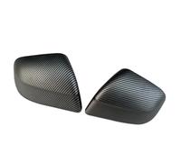 Boîtier Rétroviseur Pour Tesla Modèle Y Juniper 2025 - 2026 Couvercle Rétroviseur Latéral En Fiber Carbone Noir Conduite À Gauche coques rétroviseurs(Matte Carbon Fiber)