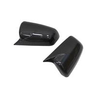 Boîtier rétroviseur voiture Compatible Avec Mitsubishi Pour Lancer Pour EX Pour Evo 2008 2009 2010 2011 2012 Voiture Autocollant Rétroviseur Couverture Aile Extérieur Garniture(Carbon Fiber)