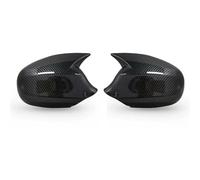 Boîtier Rétroviseur Voiture Pour E90 E91 E92 E93 E81 E87 E82 E88 3 1 Série Remplacement Rétroviseur Latéral Couvre Capuchon Housse Protection Rétroviseur(Carbon Fiber)