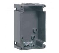 Boîtier réversible Hypra IP44 pour prise 2P+T, 3P+T et 3P+N+T 32A - 1 entrée ISO 25 - plastique