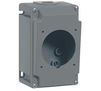 Legrand Boîtier réversible Hypra pour prises 2P+T/3P+T/3P+N+T 32A - 1 entr. - ISO25 plastique