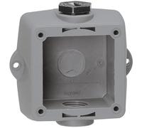 Boîtier saillie Hypra 2 entrées pour presse étoupe M20