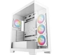 DeepCool Boîtier sans alimentation CG580 4F – Moyen tour E-ATX – Blanc