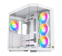 Boitier sans alimentation - XIGMATEK CUBI II Arctic - Cube - Format E-ATX - Blanc