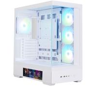 Boitier sans alimentation - ZALMAN P40 DS - Moyen tour - Format ATX - Blanc