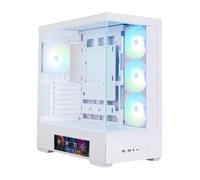 Zalman Boîtier PC P40 DS - Moyen tour ATX - Sans alimentation - Blanc