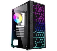Boîtier Semi-Tour ATX - GEMBIRD - Fornax 2500 ARGB - Multicolore - 41x49x24 cm - Compatible ATX