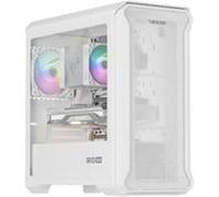 GENESIS Irid 503 Mini Tower Transparent, Blanc