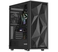 Boîtier Semi-Tour ATX - - NPC-2046 - Noir - Format Tour - Compatible ATX