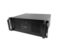 Bastidor Lanberg SC01-3504-10B 4U Rack 2 Ventiladores Filtros Anti-polvo USB ATX Negro