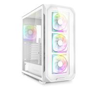 Boîtier Sharkoon AK5G RGB Blanc ATX Semi-Tour