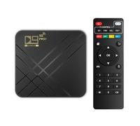 Boîtier Smart TV H.265, Android 10.0, Bluetooth, 4K, 3D, double WiFi, 2.4G/5G, 1 go de RAM, 8 go de ROM, Ethernet RJ45, lecteur multimédia, USB, décodeur