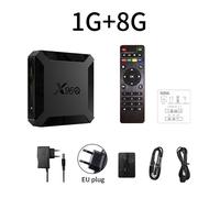 Boîtier Smart TV X96Q 4K, 8 go/16 go, lecteur multimédia connecté Android 10.0, Quad Core, avec Wifi 2.4 ghz