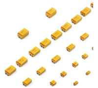 Boîtier SMD B pour puzzles au tantale,Itor,6.3V,10V,16V,25V,35V,50V,476J,107J,227J,47snap107A,475C,106C,226C,336C,476C,107C,475E,106E,22,10 pièces - Type D 16v47uF 476C