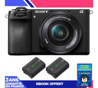 Boitier Sony A6700 + 16-50mm f/3.5-5.6 OSS + 2 Sony NP-FZ100 + Ebook 'Devenez Un Super Photographe