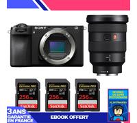Boitier Sony A6700 + FE 16-35mm f/2.8 GM + 3 SanDisk 256GB Extreme PRO UHS-II SDXC 300 MB/s + Ebook 'Devenez Un Super Photographe