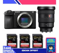 Boitier Sony A6700 + FE 16-35mm f/2.8 GM + 3 SanDisk 32GB Extreme PRO UHS-II SDXC 300 MB/s + Ebook 'Devenez Un Super Photographe