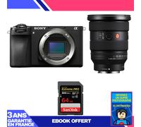 Boitier Sony A6700 + FE 16-35mm f/2.8 GM II + 1 SanDisk 64GB Extreme PRO UHS-II SDXC 300 MB/s + Ebook 'Devenez Un Super Photographe
