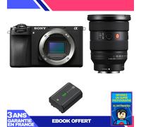Boitier Sony A6700 + FE 16-35mm f/2.8 GM II + 1 Sony NP-FZ100 + Ebook 'Devenez Un Super Photographe