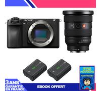 Boitier Sony A6700 + FE 16-35mm f/2.8 GM II + 2 Sony NP-FZ100 + Ebook 'Devenez Un Super Photographe