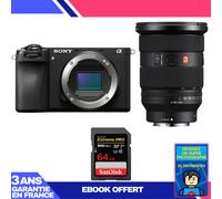Boitier Sony A6700 + FE 24-70mm f/2.8 GM II + 1 SanDisk 64GB Extreme PRO UHS-II SDXC 300 MB/s + Ebook 'Devenez Un Super Photographe