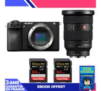 Boitier Sony A6700 + FE 24-70mm f/2.8 GM II + 2 SanDisk 64GB Extreme PRO UHS-II SDXC 300 MB/s + Ebook 'Devenez Un Super Photographe