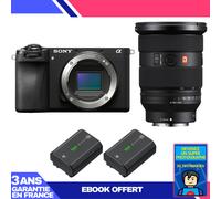 Boitier Sony A6700 + FE 24-70mm f/2.8 GM II + 2 Sony NP-FZ100 + Ebook 'Devenez Un Super Photographe