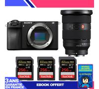 Boitier Sony A6700 + FE 24-70mm f/2.8 GM II + 3 SanDisk 256GB Extreme PRO UHS-II SDXC 300 MB/s + Ebook 'Devenez Un Super Photographe