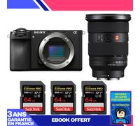 Boitier Sony A6700 + FE 24-70mm f/2.8 GM II + 3 SanDisk 64GB Extreme PRO UHS-II SDXC 300 MB/s + Ebook 'Devenez Un Super Photographe