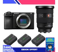 Boitier Sony A6700 + FE 24-70mm f/2.8 GM II + 3 Sony NP-FZ100 + Ebook 'Devenez Un Super Photographe