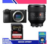 Boitier Sony A6700 + FE 85mm f/1.4 GM + 1 SanDisk 256GB Extreme PRO UHS-II SDXC 300 MB/s + Ebook 'Devenez Un Super Photographe