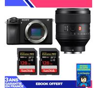 Boitier Sony A6700 + FE 85mm f/1.4 GM + 2 SanDisk 128GB Extreme PRO UHS-II SDXC 300 MB/s + Ebook 'Devenez Un Super Photographe