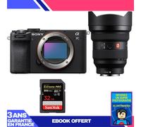 Boitier Sony A7C II Noir + FE 12-24mm f/2.8 GM + 1 SanDisk 32GB Extreme PRO UHS-II SDXC 300 MB/s + Ebook 'Devenez Un Super Photographe