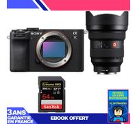 Boitier Sony A7C II Noir + FE 12-24mm f/2.8 GM + 1 SanDisk 64GB Extreme PRO UHS-II SDXC 300 MB/s + Ebook 'Devenez Un Super Photographe