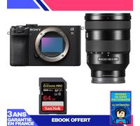Boitier Sony A7C II Noir + FE 24-105mm f/4 G OSS + 1 SanDisk 64GB Extreme PRO UHS-II SDXC 300 MB/s + Ebook 'Devenez Un Super Photographe