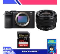 Boitier Sony A7C II Noir + FE 28-60mm f/4-5.6 + 1 SanDisk 256GB Extreme PRO UHS-II SDXC 300 MB/s + Ebook 'Devenez Un Super Photographe