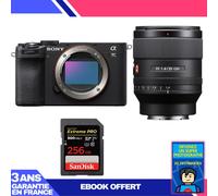 Boitier Sony A7C II Noir + FE 35mm f/1.4 GM + 1 SanDisk 256GB Extreme PRO UHS-II SDXC 300 MB/s + Ebook 'Devenez Un Super Photographe