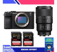 Boitier Sony A7C II Noir + FE 90mm f/2.8 Macro G OSS + 2 SanDisk 256GB Extreme PRO UHS-II SDXC 300 MB/s + Ebook 'Devenez Un Super Photographe