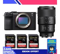 Boitier Sony A7C II Noir + FE 90mm f/2.8 Macro G OSS + 3 SanDisk 32GB Extreme PRO UHS-II SDXC 300 MB/s + Ebook 'Devenez Un Super Photographe