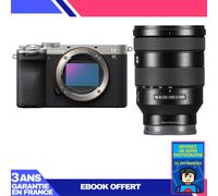 Boitier Sony A7C II Silver + FE 24-105mm f/4 G OSS + Ebook 'Devenez Un Super Photographe