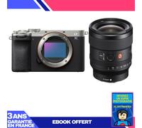 Boitier Sony A7C II Silver + FE 24mm f/1.4 GM + Ebook 'Devenez Un Super Photographe