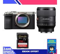 Boitier Sony A7C II Silver + FE 35mm f/1.4 GM + 1 SanDisk 256GB Extreme PRO UHS-II SDXC 300 MB/s + Ebook 'Devenez Un Super Photographe