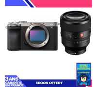 Boitier Sony A7C II Silver + FE 50mm f/1.2 GM + Ebook 'Devenez Un Super Photographe