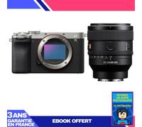 Boitier Sony A7C II Silver + FE 50mm f/1.4 GM + Ebook 'Devenez Un Super Photographe