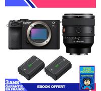 Boitier Sony A7CR Noir + FE 50mm f/1.4 GM + 2 Sony NP-FZ100 + Ebook 'Devenez Un Super Photographe