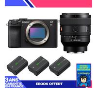Boitier Sony A7CR Noir + FE 50mm f/1.4 GM + 3 Sony NP-FZ100 + Ebook 'Devenez Un Super Photographe