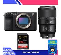 Boitier Sony A7CR Noir + FE 90mm f/2.8 Macro G OSS + 1 SanDisk 256GB Extreme PRO UHS-II SDXC 300 MB/s + Ebook 'Devenez Un Super Photographe