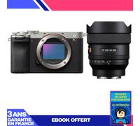 Boitier Sony A7CR Silver + FE 14mm f/1.8 GM + Ebook 'Devenez Un Super Photographe