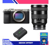 Boitier Sony A7CR Silver + FE 24-105mm f/4 G OSS + 1 Sony NP-FZ100 + Ebook 'Devenez Un Super Photographe